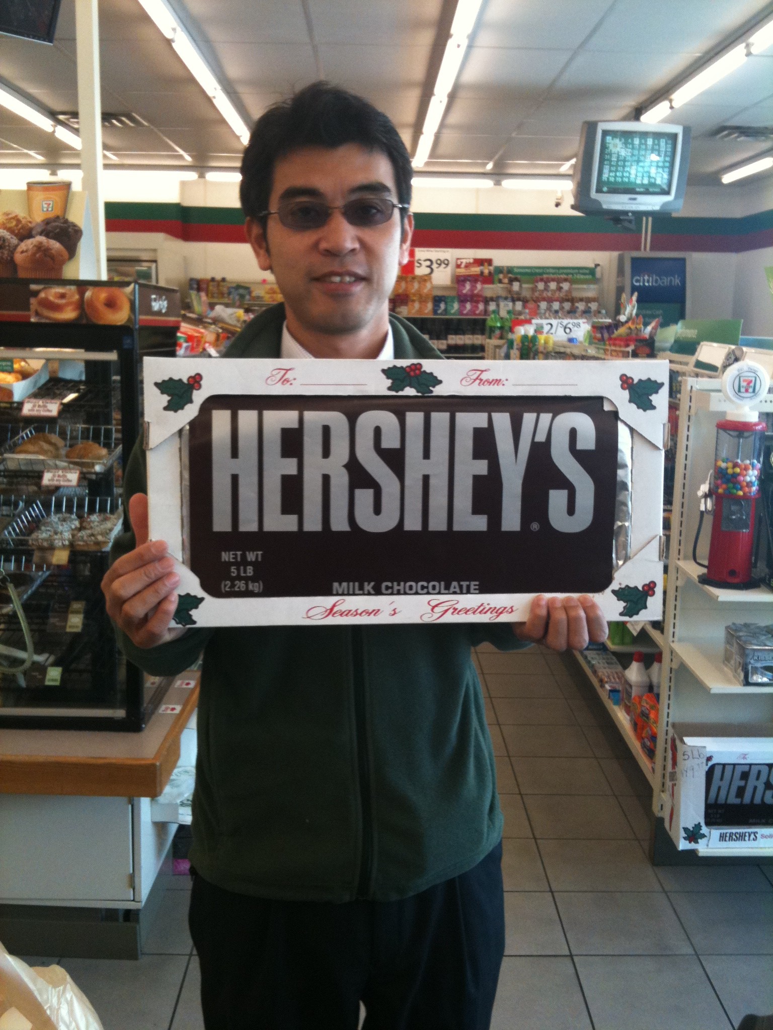 巨大チョコレート！